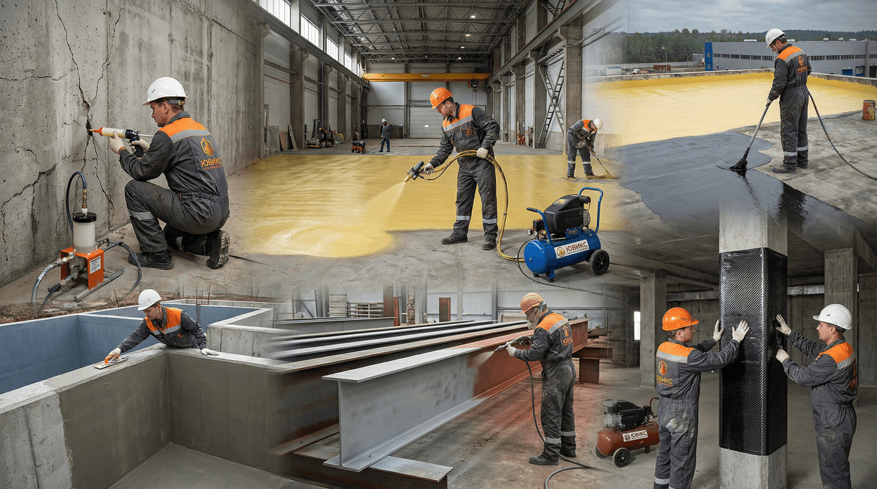 Ремонт промышленных и логистических объектов